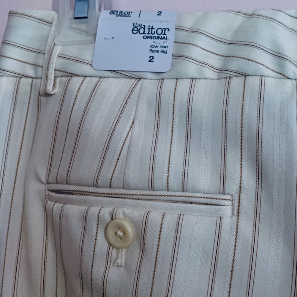 Pin-Striped Dress Pants